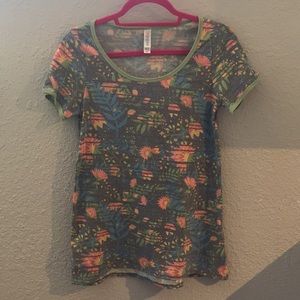 Floral Pattern LuLaRoe Classic T